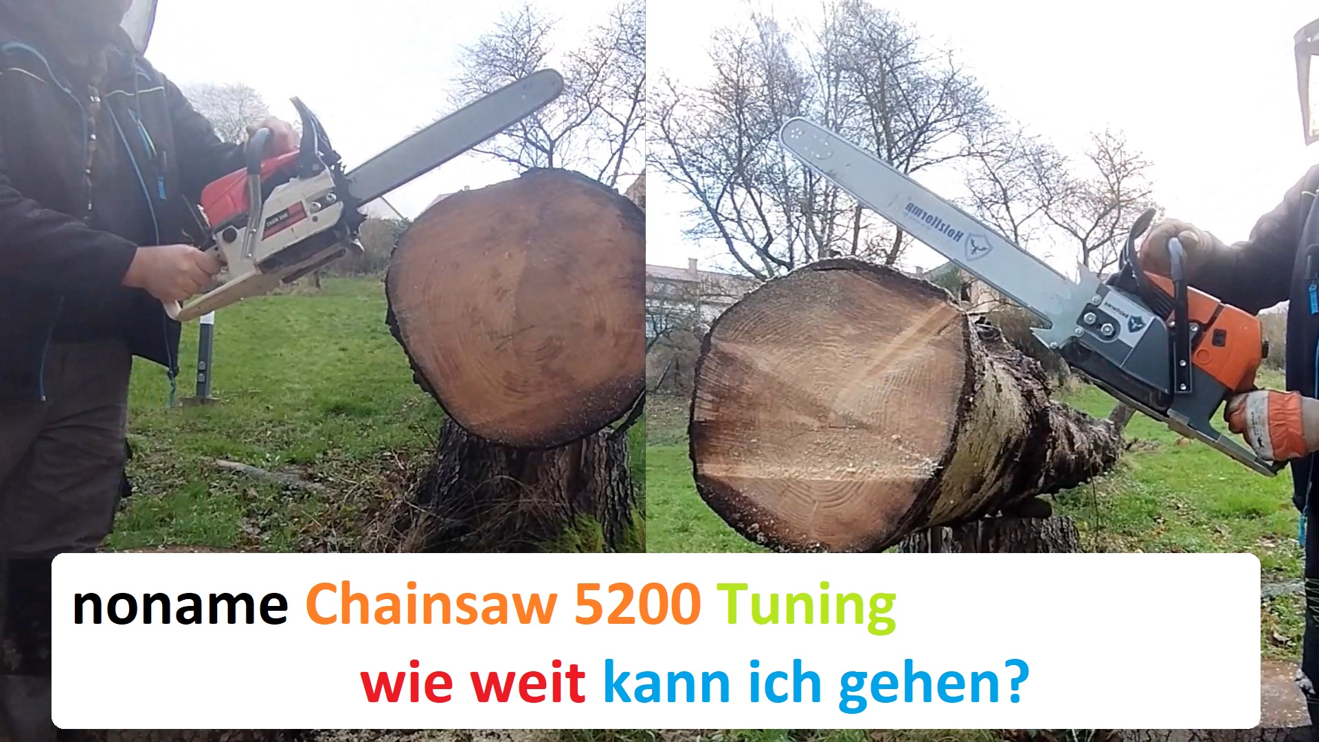 chinesische Kettensaege 52cc 5200 tuning porting Zylinder free porten Teaser2 Titelbild