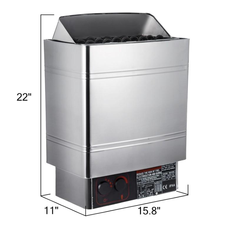 Saunaofen Edelstahl noname eBay Amazon elektrisch finnisch 3kW 6kW 9kW Heater Vevor Stove