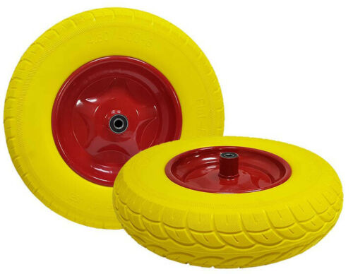 PU Reifen gelb