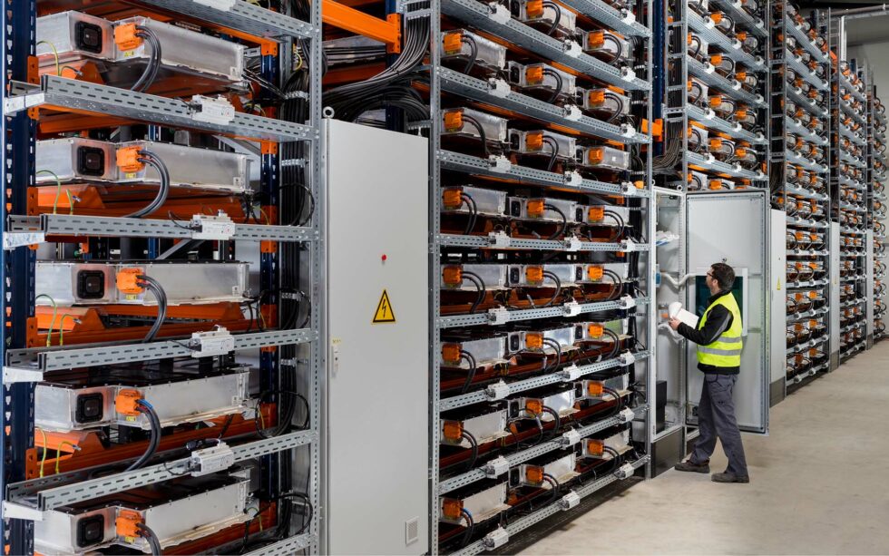 Recycling Batteriegrossspeicher