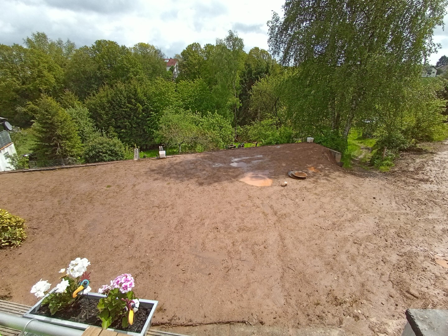 Sonnenterrasse fertig