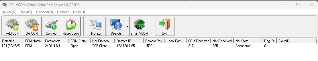 Voltronic Hybrid Wechselrichter Inverter Modbus Com Adapter einstellen Solarpower 05