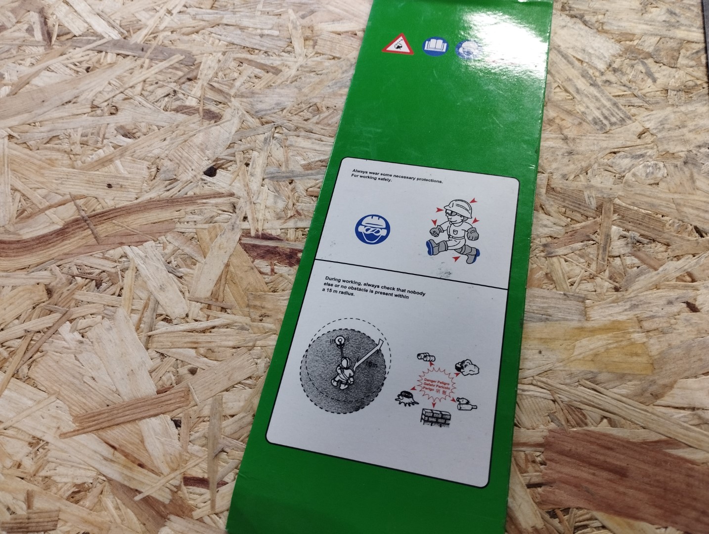 Bituxx Freischneider 2 Klingenmesser Mulchmesser Dickichtmesser