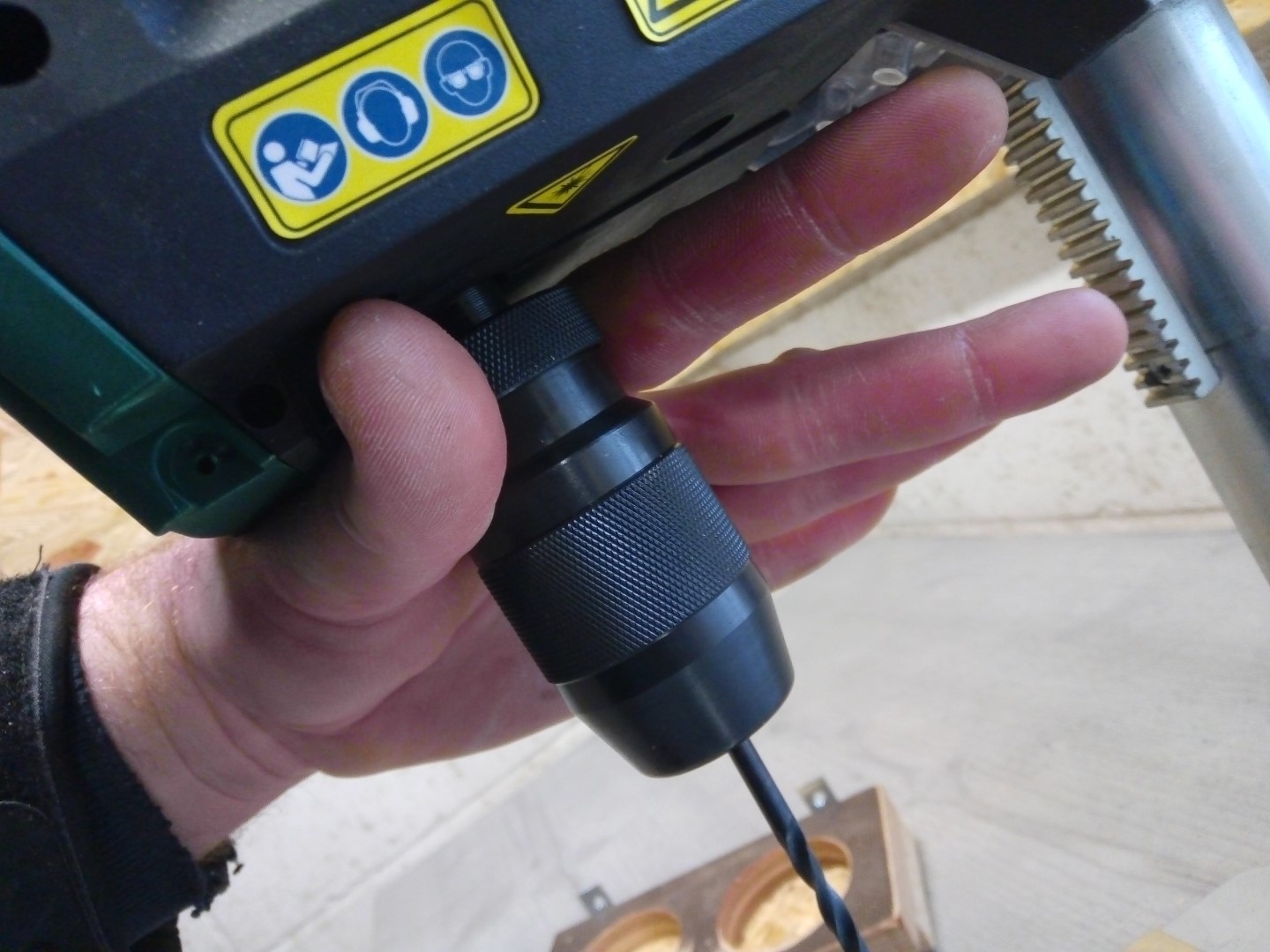 Bohrfutter Tischbohrmaschine PARKSIDE PTBM710A1 3