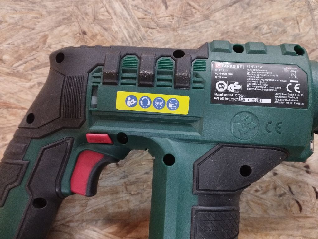 PARKSIDE 12V Akku Bohrhammer PBHA 12