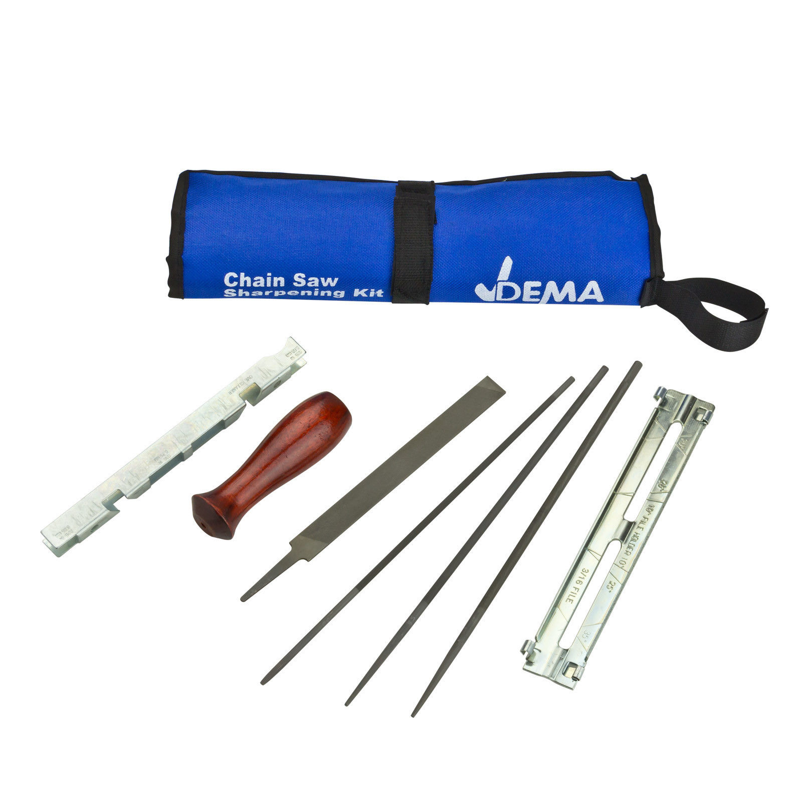 Motorsäge Feilen Set 7tlg. zum Schärfen