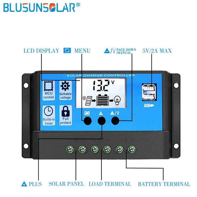 PWM Solar Laderegler1