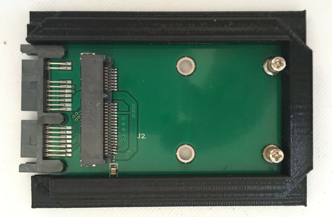 Lenovo T410s Umbau MSATA SSD Caddy