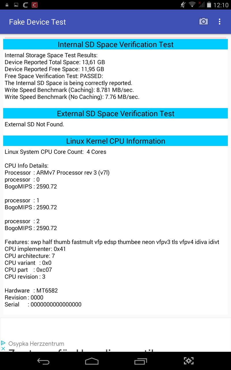 eBay Fake Tablet TS M704A baa us 10
