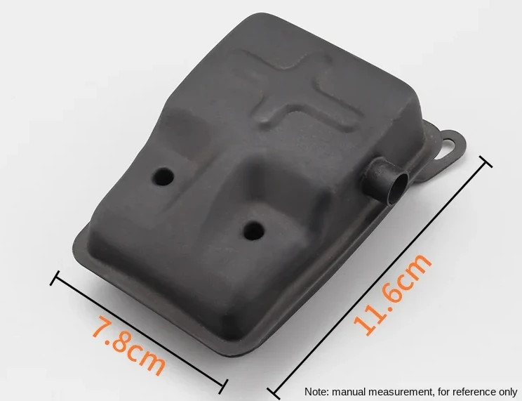 Motorsense Auspuff