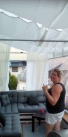 Bild von Balkon Palettensofa Palettenmöbel