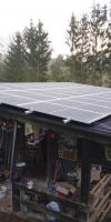 Photovoltaik Solar PV Gartenhaus Dach selbst machen installieren selber