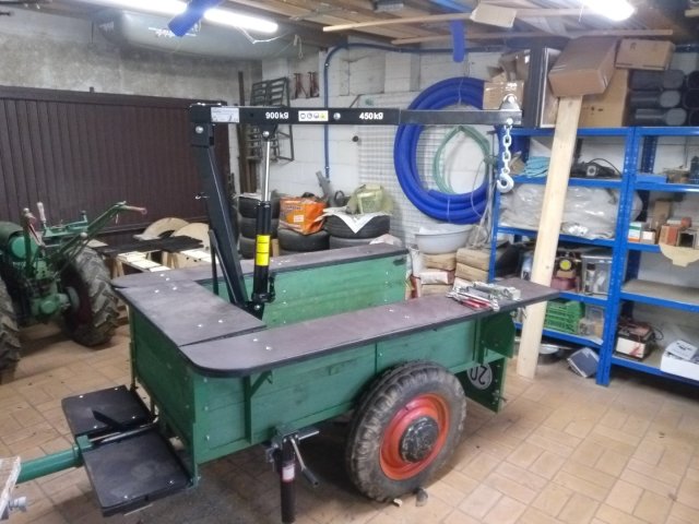 Bild von Pickup Kran Crane 