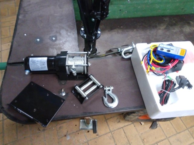 Bild von elektische Seilwinde