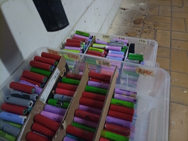 Bild von 18650 Batterien LiIon Laptop ebike