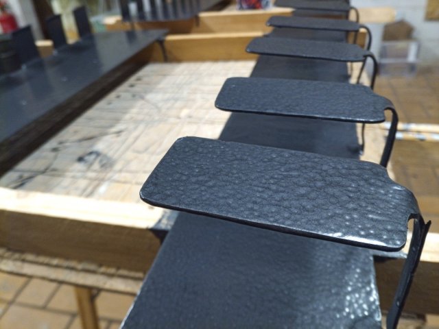 Bild von 18650 powerwall diy halterung hammerschlag lack metall schutzanstrich