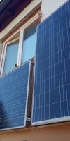 Fassaden WInter eigenverbrauchsoptimierte Solar Modul Photovoltaik senkrecht Balkon