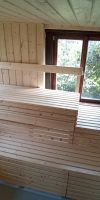 Sauna Selbstbau DIY im Garten Gartenhaus Hütte sibirische Fichte Anleitung Erfahrung Test
