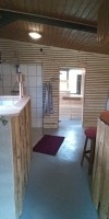 Sauna im Gartenhaus diy selbstbau blocksauna gartensauna bausatz selber bauen machen fasssauna