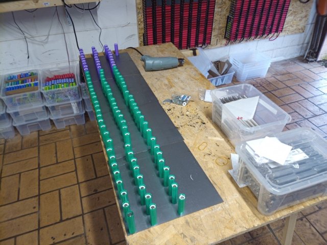 Bild von DIY 18650 Powerwall solarakku laptopakkus recycling batterie