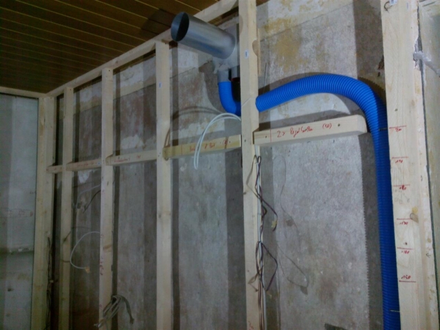 Wand Dämmung Unterkonstruktion Holzständer