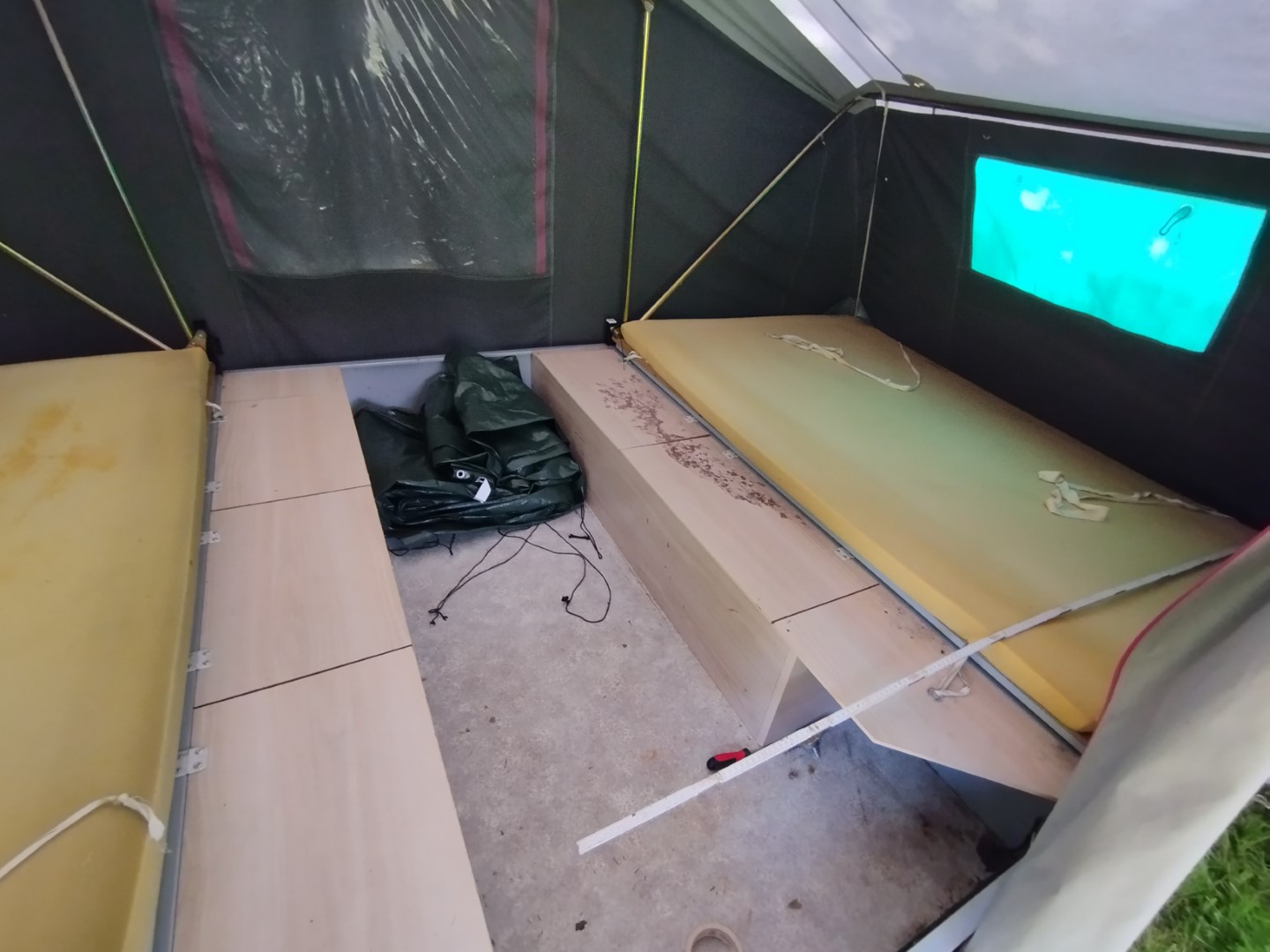 Faltcaravan Trigano Oceane Campen Elektroauto E-Auto Wohnwagen Wohnanhänger Falter Klappfix Alpenkreuzer