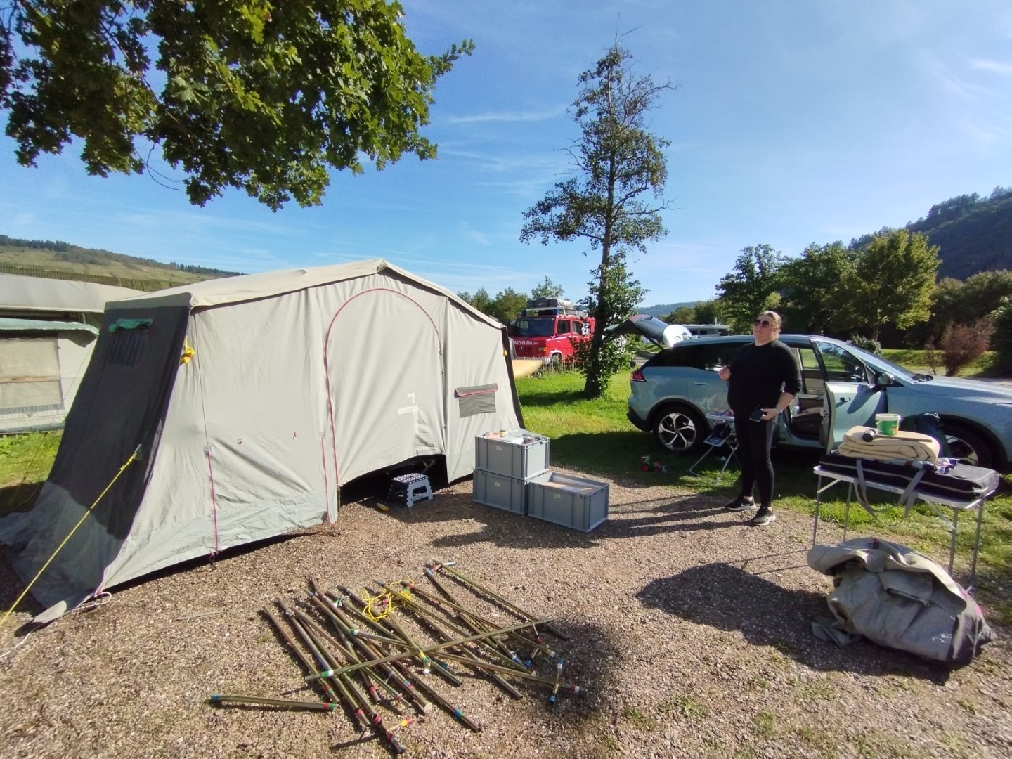 Trigano Oceane Faltcaravan Elektroauto Wohnwagen Camping Falter Wohnanhaenger