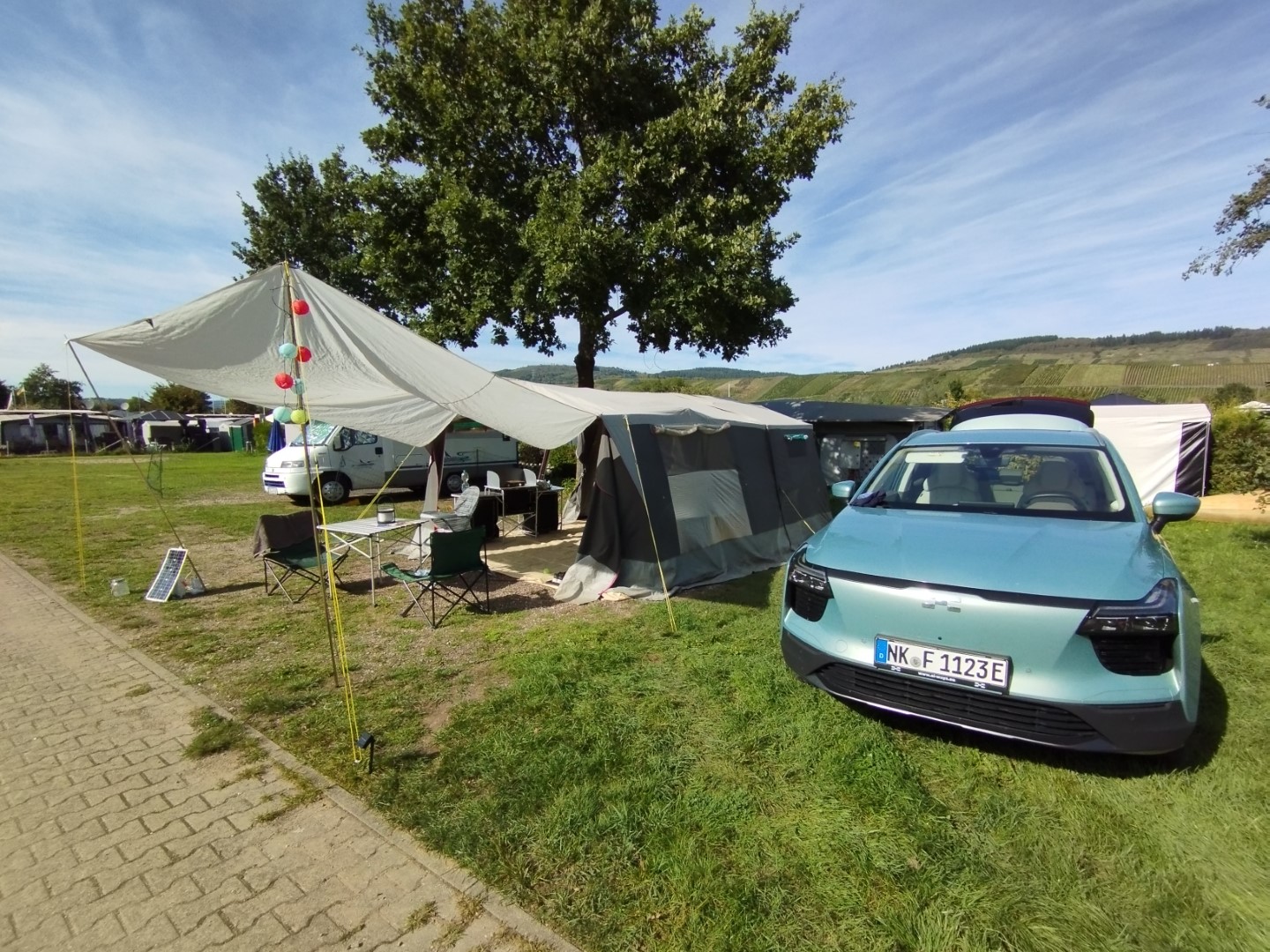 Trigano Oceane Faltcaravan Elektroauto Wohnwagen Camping Falter Wohnanhaenger