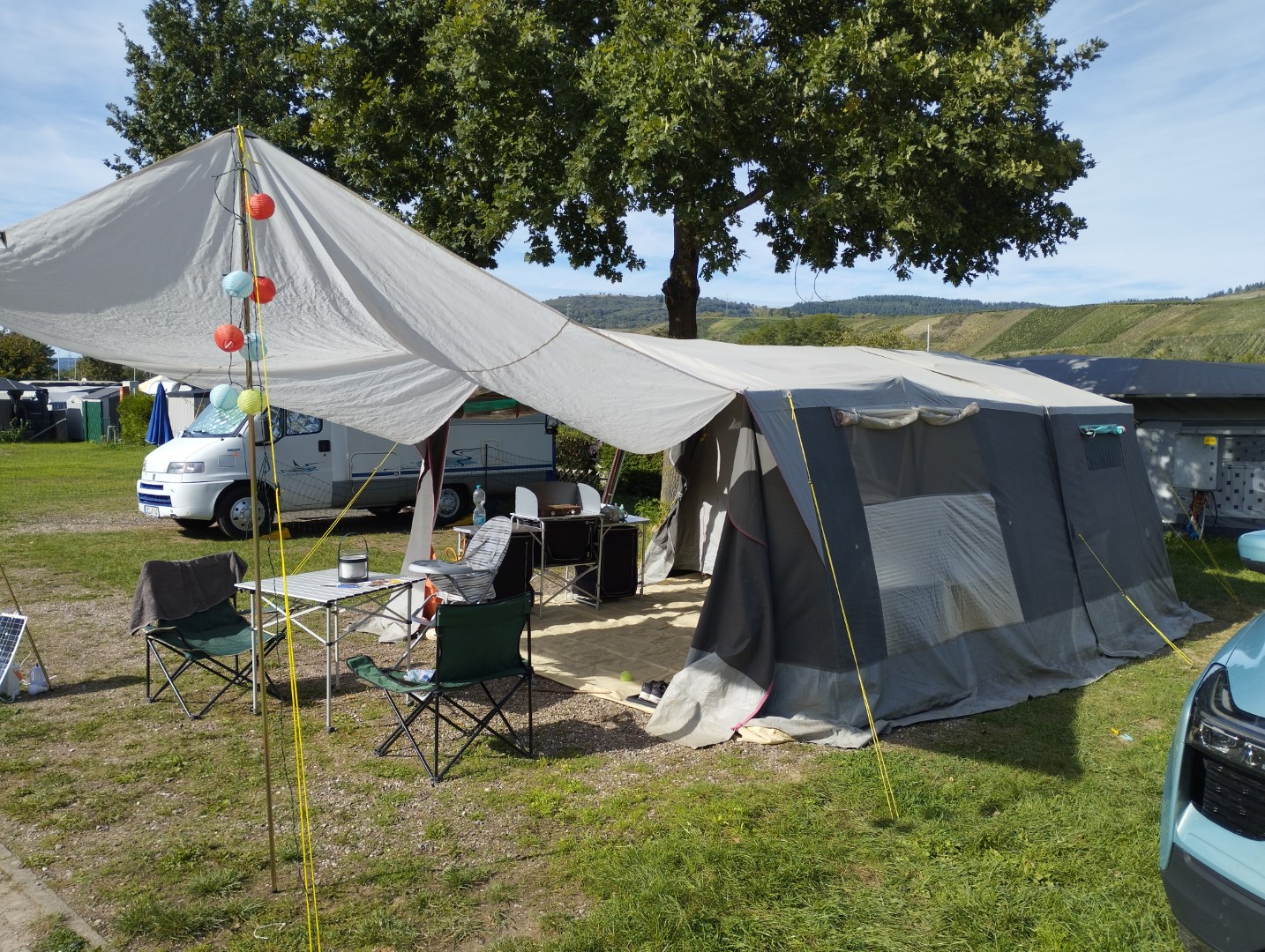 Trigano Oceane Faltcaravan Elektroauto Wohnwagen Camping Falter Wohnanhaenger