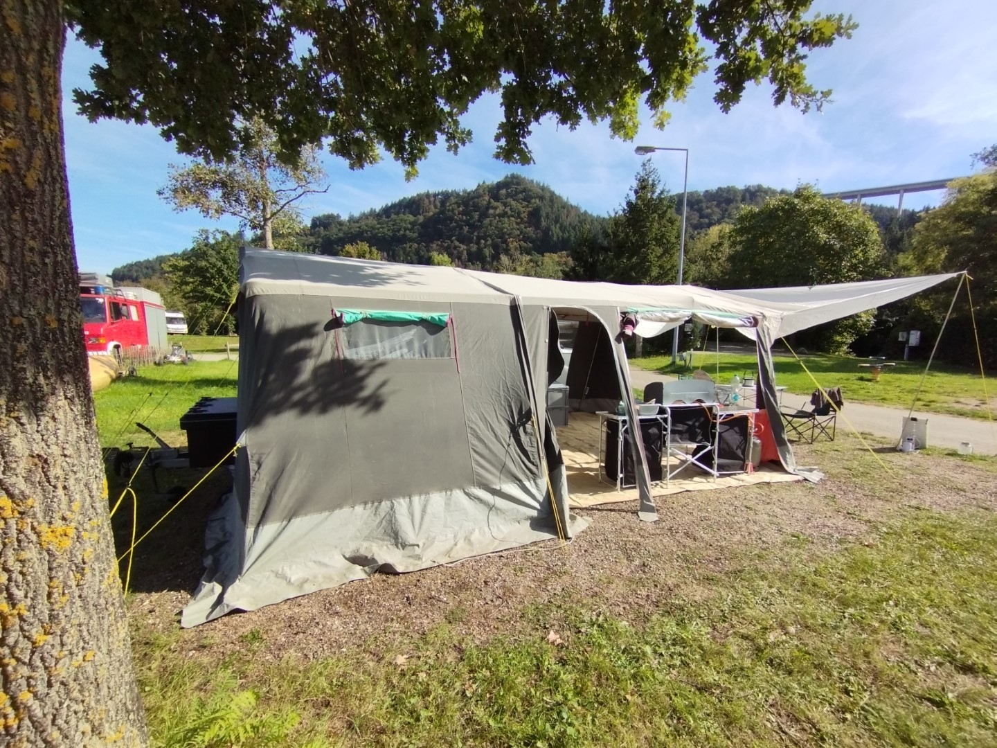 Trigano Oceane Faltcaravan Elektroauto Wohnwagen Camping Falter Wohnanhaenger