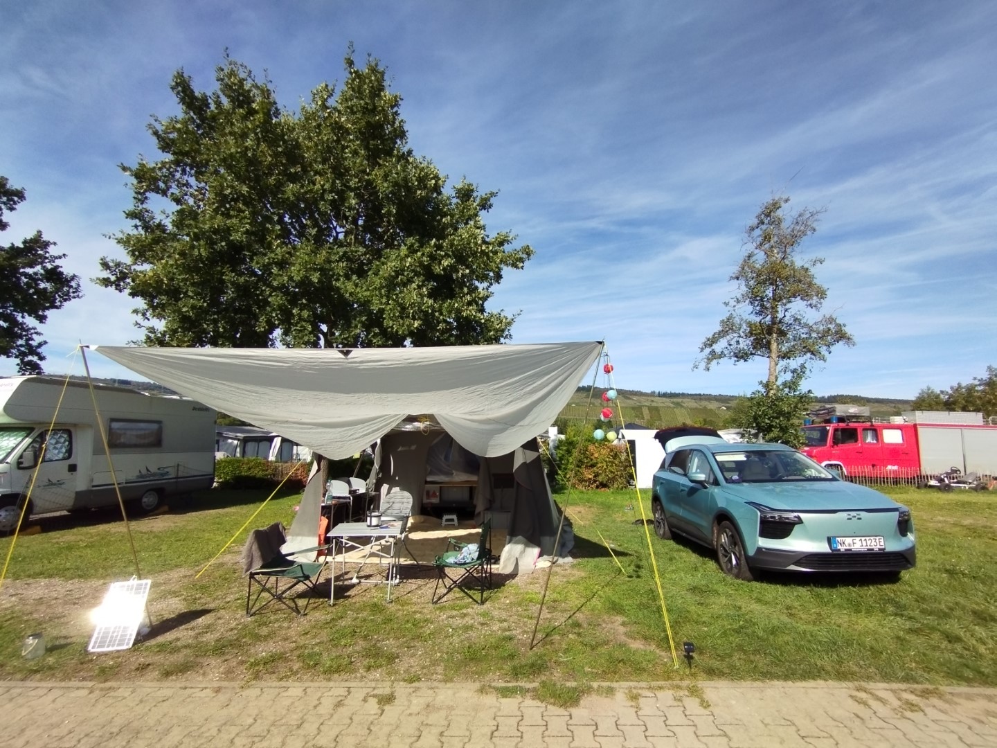 Trigano Oceane Faltcaravan Elektroauto Wohnwagen Camping Falter Wohnanhaenger