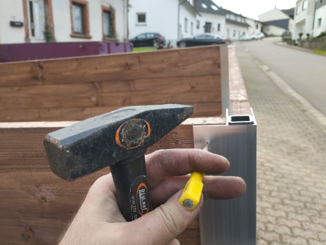 Böckmann TPV TL-EU2 Anhänger Bordwand Umbau Holz günstig Brennholz Schotter