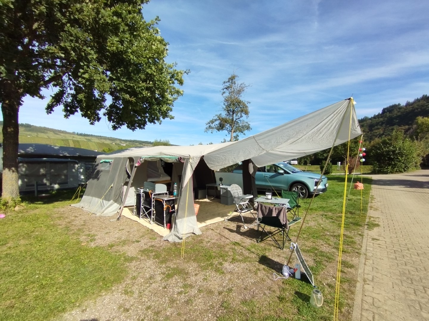 Trigano Oceane Faltcaravan Elektroauto Wohnwagen Camping Falter Wohnanhaenger