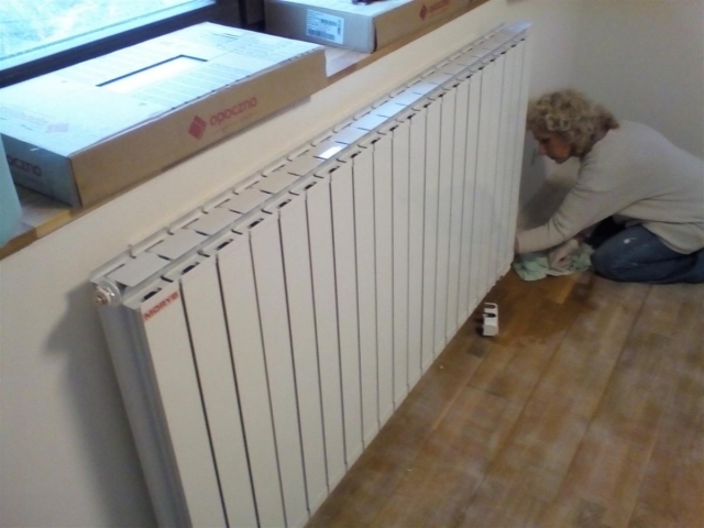 Moryb Niedertemperatur ALuminium Heizkörper