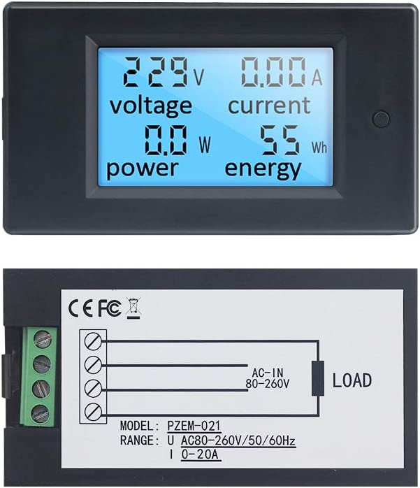 Wattmeter AC